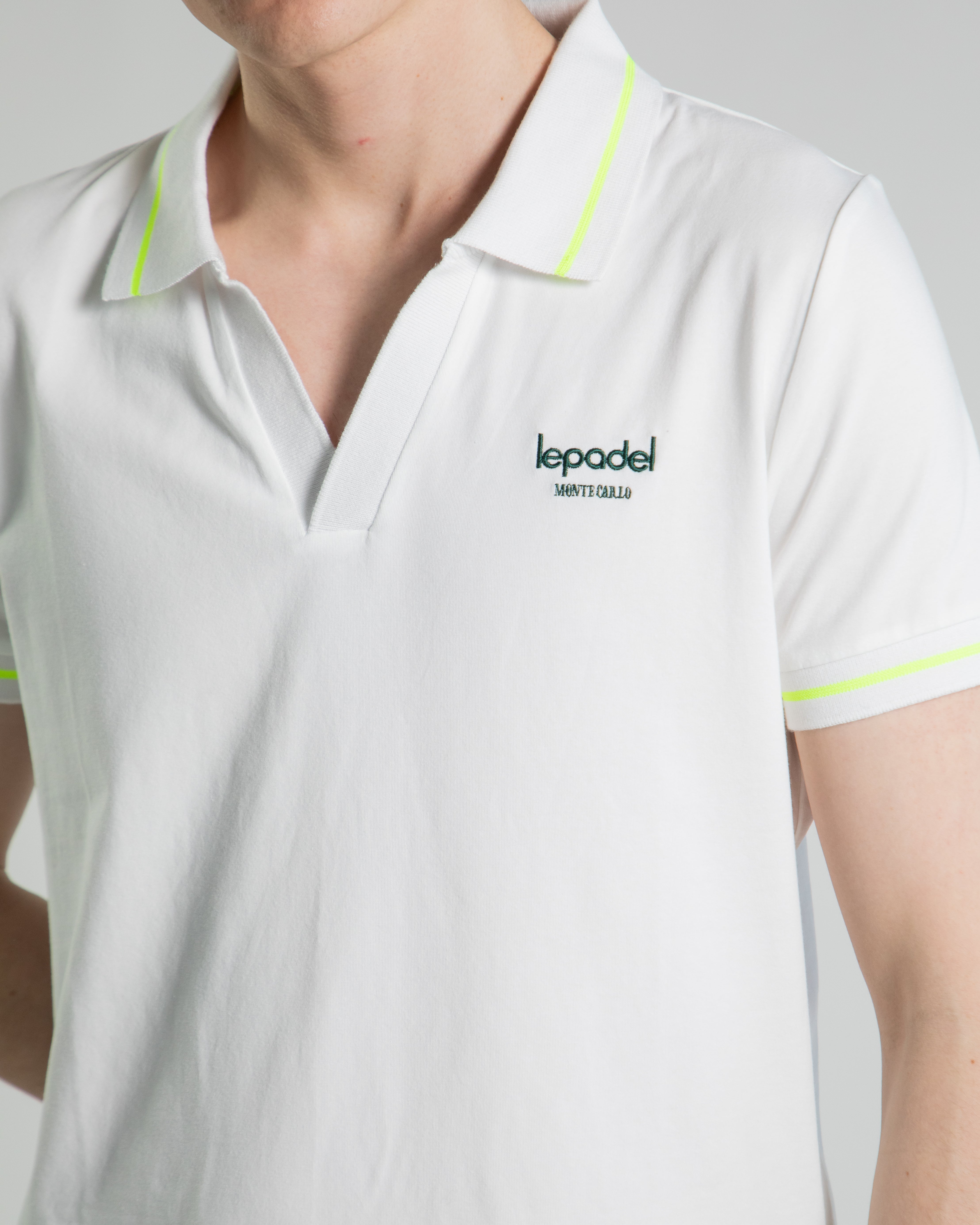 Performance Polo - Optic White – Le Padel