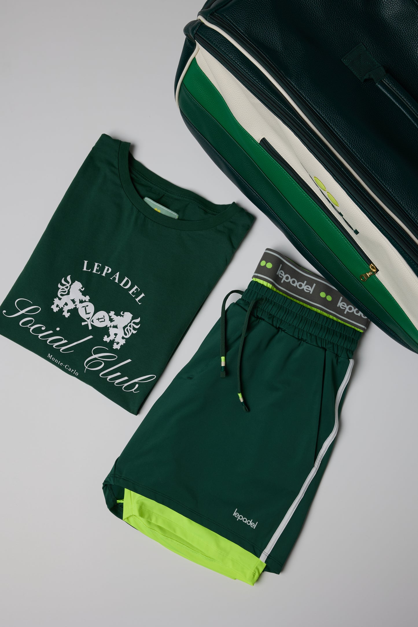 Le Triangle Racket Merch Player's Racket Bag - Signature Green – Le Padel
